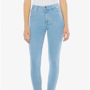 American Apparel High Waisted Jeans/ Denim